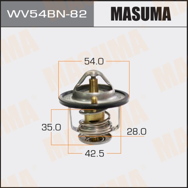 Термостат MASUMA WV54BN-82