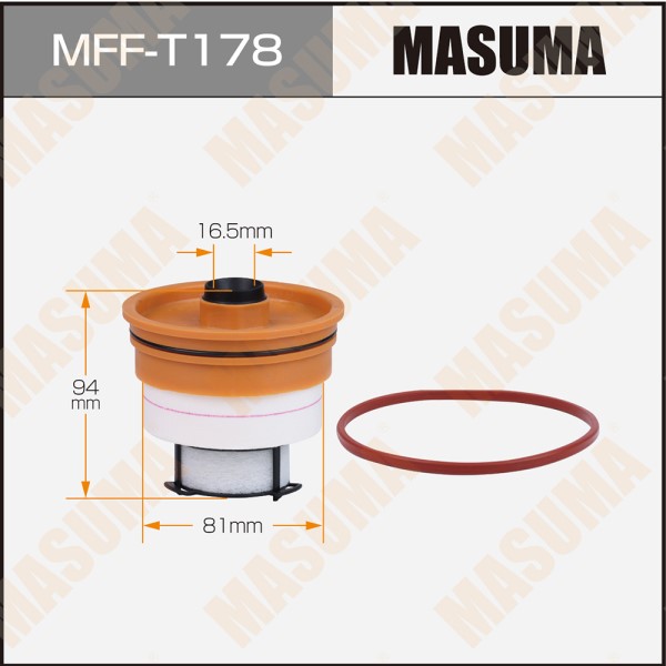 Топливный фильтр FE1503 MASUMA вставка LAND CRUISER, LX450D / VDJ200L, VDJ201L