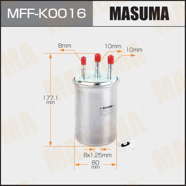 Фильтр топливный MASUMA высокого давления FS0044, SSANGYONG KYRON 05-