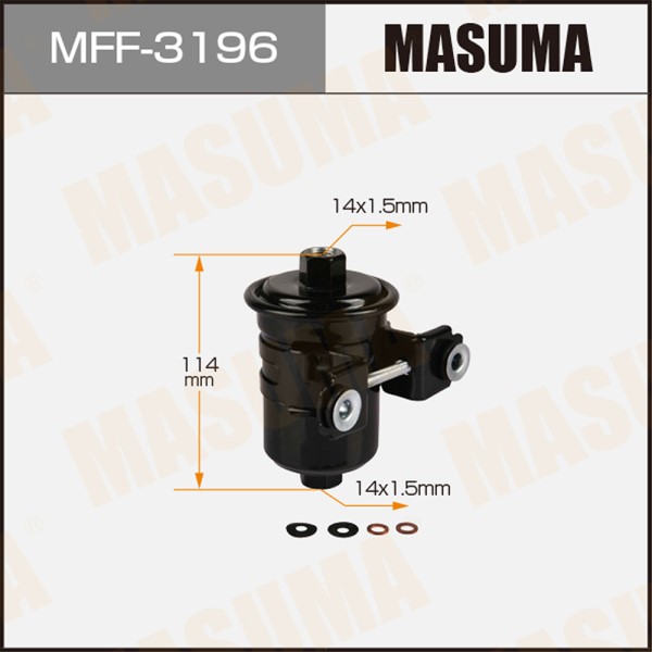 Фильтр топливный MASUMA высокого давления FS-1115, FC-185, JN-6042