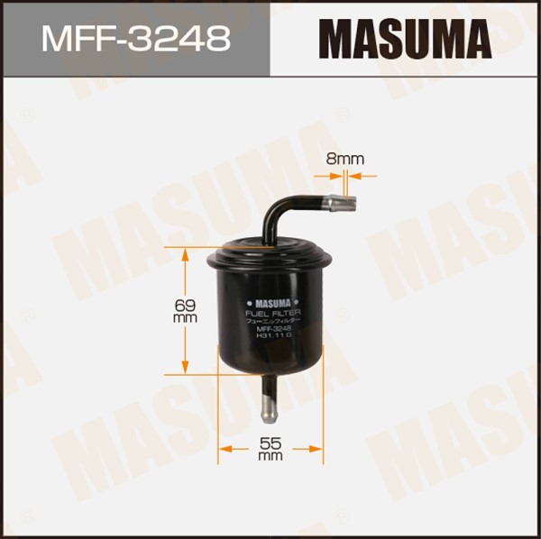 Фильтр топливный MASUMA высокого давления FS-1804, FC-237, JN-312