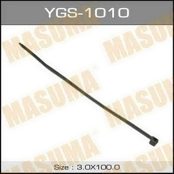 Хомут пластиковый MASUMA черный 3х100   (уп.100шт)