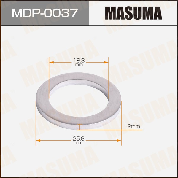 Шайба (прокладка) для болта маслосливного MASUMA, HONDA 18.3x25.6x2 [уп.50]