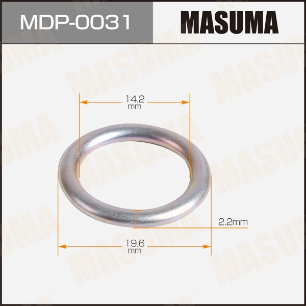 Шайба (прокладка) для болта маслосливного MASUMA, VAG 14.2x19.6x2.2 [уп.50]