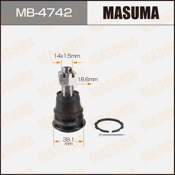 Шаровая опора MASUMA  front low NISSAN AD / ##Y10