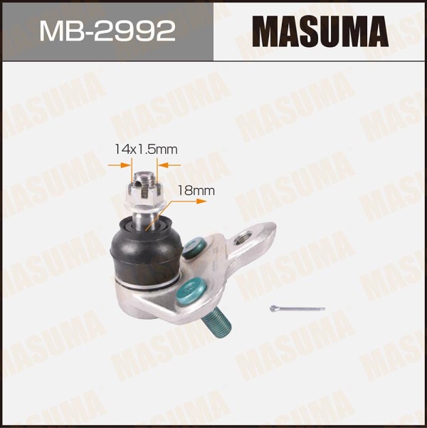 Шаровая опора MASUMA  front low TOYOTA CALDINA / #T19#, #T21#
