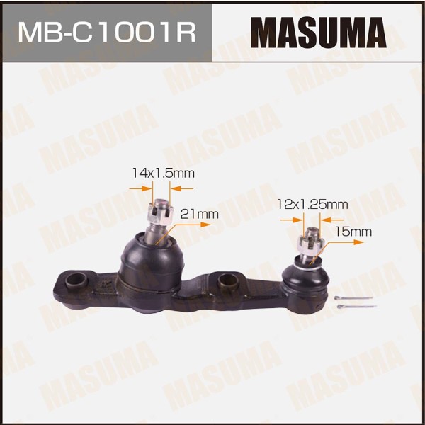 Шаровая опора MASUMA  front low TOYOTA MARK X, CROWN / GRX12#, GRS18# RH