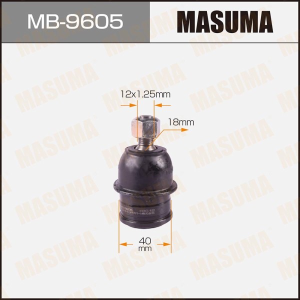 Шаровая опора MASUMA  rear low MITSUBISHI PAJERO / V65W, V63W, V68W, V73W, V75W, V78W