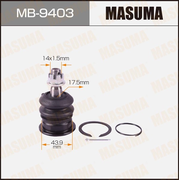 Шаровая опора MASUMA  rear up TOYOTA MARK II, CRESTA, CHASER / GX100, JZX100, JZX101, LX100