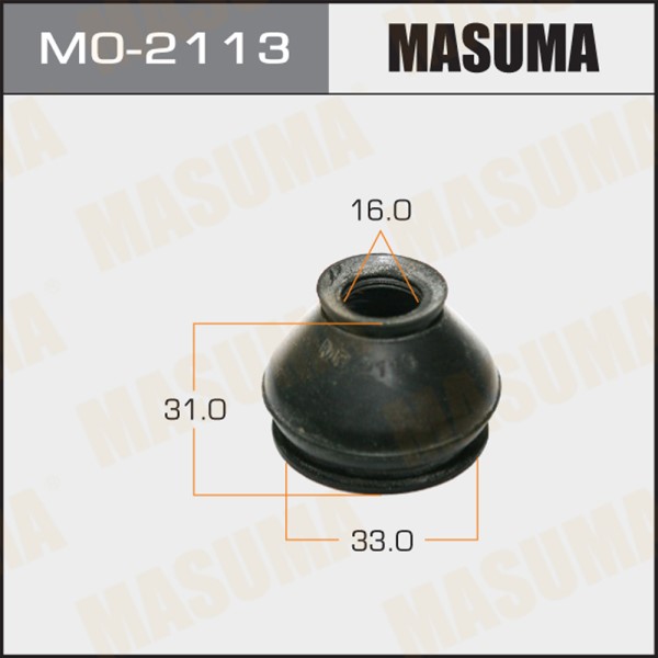 Шаровой пыльник MASUMA    16x33x31