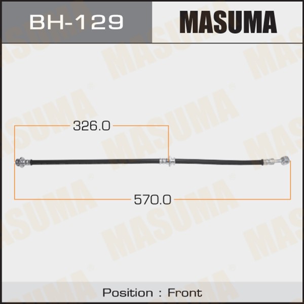 Шланг тормозной MASUMA N- /front/ Terrano R50