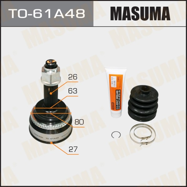 ШРУС MASUMA 27x63.3x26x48 (1/6)