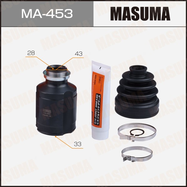 ШРУС MASUMA 33х43х28  (1/6)