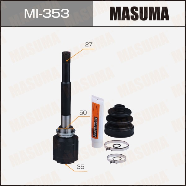 ШРУС MASUMA 35х50х27  (1/6)