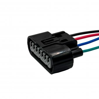 Разъем 61890855 (7pin) 4 контакта к жгуту передней правой двери (замок двери) для Haval