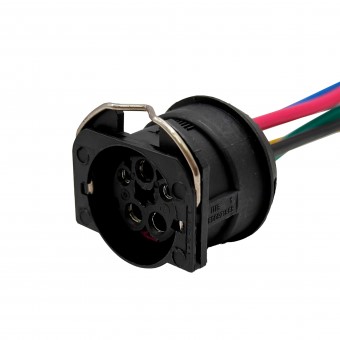 Разъем 8D0971966 (5pin) 5 контактов к фарам, электромагнитному клапану для Audi, Volkswagen.