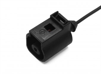 Разъем 1J0973701 (1pin) 1 контакт датчика давления масла для Audi, Seat, Skoda, Volkswagen.