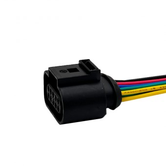 Разъем 1J0973715 (10pin) 10 контактов замка двери для Audi, Skoda