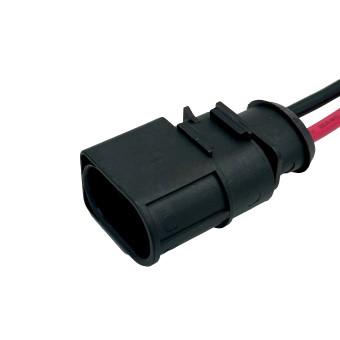 Разъем 1J0973852 (2pin) 2 контакта вентилятора радиатора охлаждения двигателя для Audi, Ford, Seat, Volkswagen