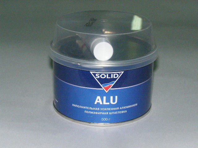 Шпатлевка Solid ALU 0,5 кг наполнит. усилен. алюминием