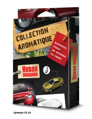 Ароматизатор под сиденье COLLECTION AROMATIQUE Новая машина 200 мл