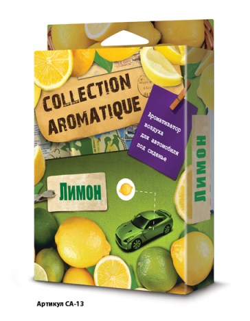 Ароматизатор под сиденье COLLECTION AROMATIQUE Лимон 200 мл