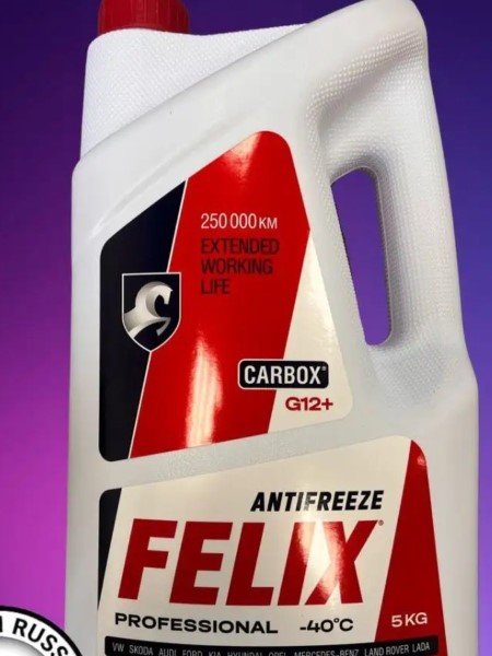 Антифриз  FELIX Carbox -40  (5 кг.) красный