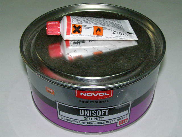 Шпатлевка Novol UNISOFT 1 кг мягкая