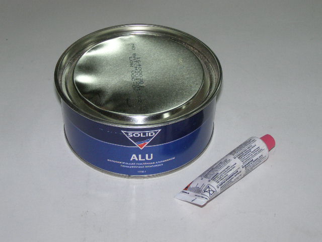 Шпатлевка Solid ALU 1 кг наполнит. усилен. алюминием