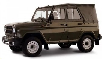 Стекло лобовое /УАЗ 469, 3151 Хантер/ с полосой