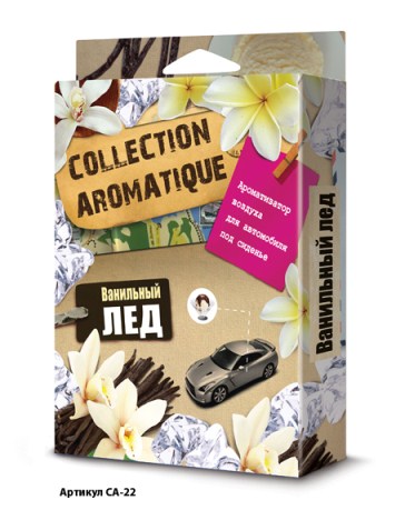 Ароматизатор под сиденье COLLECTION AROMATIQUE Ванильный лед 200 мл