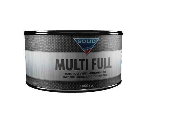 Шпатлевка Solid MULTI Full 1 кг средней зернистости многофункц.