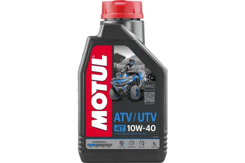 СпецМасло MOTUL ATV-UTV 4T 10W40 MA2 (1л.) мин. (для квадроциклов и мотовездеходов)