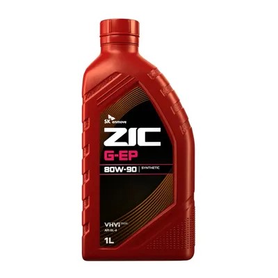 Масло трансм. ZIC G-EP 80W90 GL-4 перед. прив. (1л.) синт.
