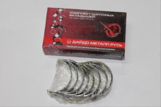 Вкладыши шатунные Renault Logan Symbol Sandero Megane Duster Lada Largus 0.00