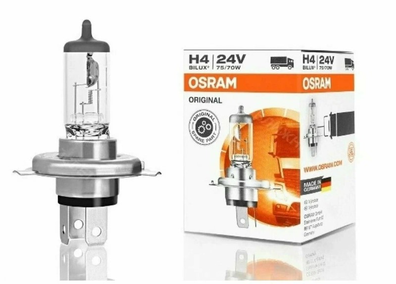 Лампа H4 24V 75/70W P43t н/о